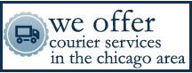 We offer chicago courier services